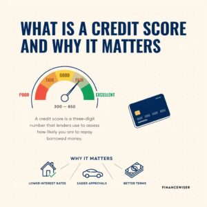 Illustration for the article: What Is a Credit Score and Why It Matters